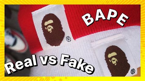 bape waist bag fake vs real|is bape a scam.